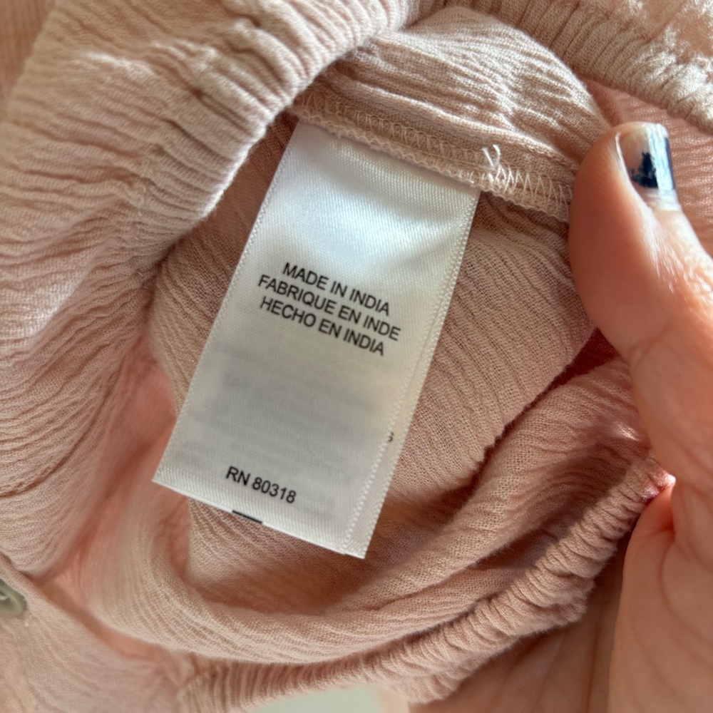 Lucky Pink Size Small Cardigan Cottagecore Soft Dainty Boho Feminine Cropped - Picture 7 of 12